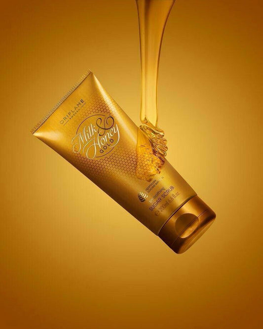 oriflame milk honey scrub